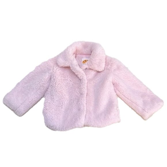 ❤️ C&C California Faux fur jacket 4T - Picture 1 of 6